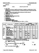 Giáo án Đại số Lớp 9 - Tiết 18 Kiểm tra một tiết - Năm học 2017-2018 - Phạm Quang Huy